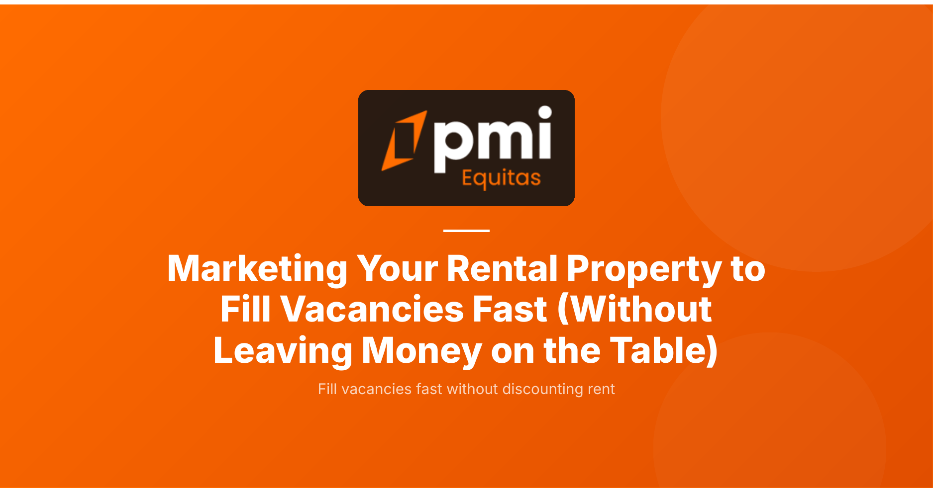 How to Market a Rental Property and Fill Vacancies Fast