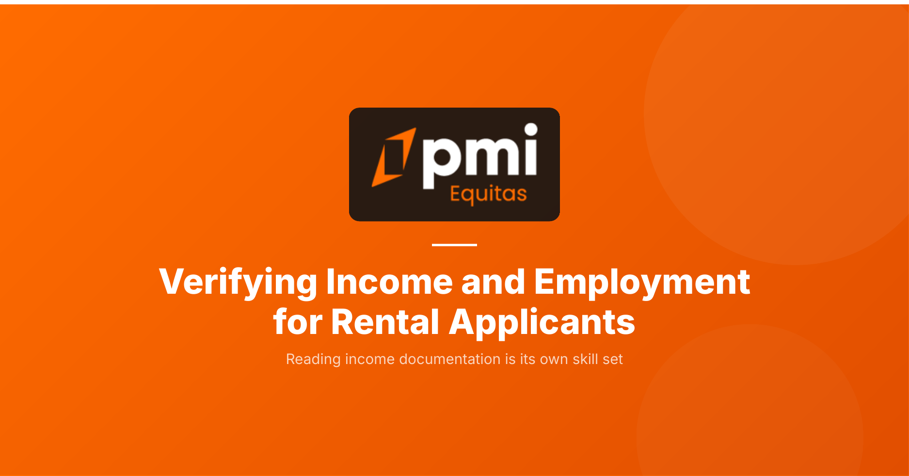How to verify income and employment for rental applicants